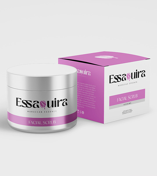 Essaouira's facial scrub